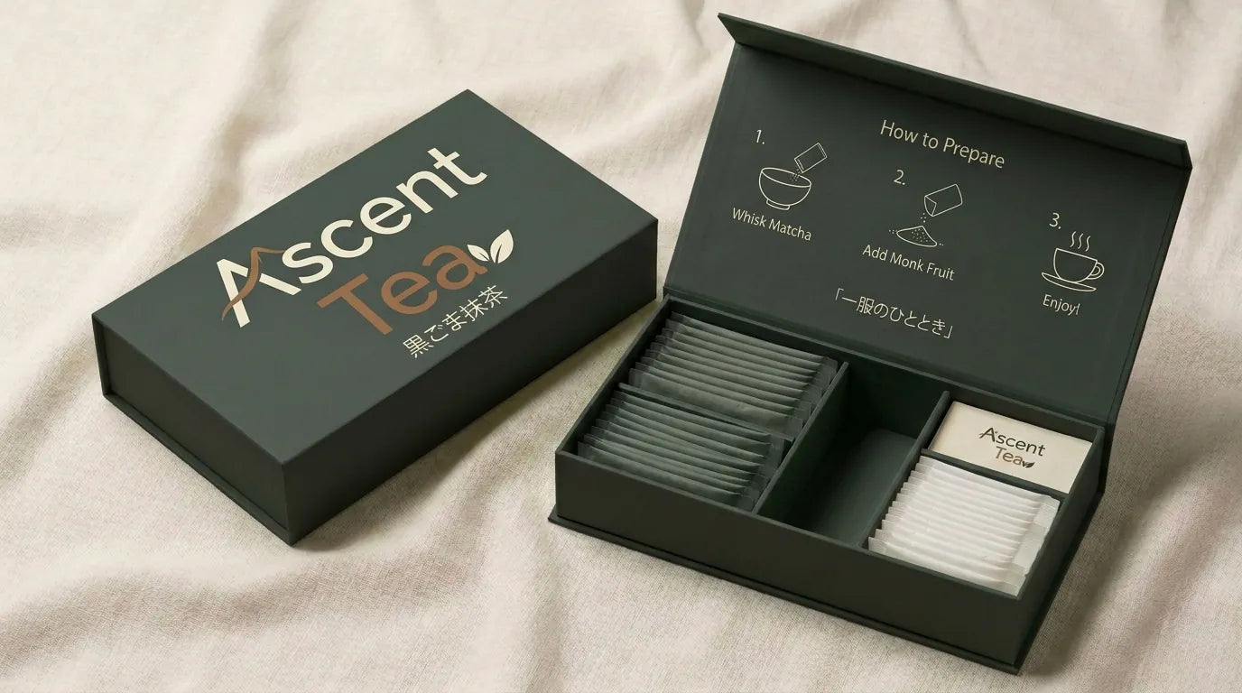 Black Sesame Matcha Kit